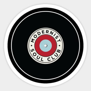 Modernist Soul Club Sticker